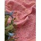 Pinky Coral Organza Chikankari Shirt & Dupatta with Mukesh